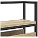 Testata contenitore rovere sonoma 80 cm Legno multistrato - Foto miniatura 8