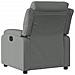 Poltrona reclinabile in tessuto grigio scuro - Foto miniatura 3