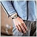 Elegante Cinturino In Acciaio Inossidabile A Cinque Perle Compatibile Con Garmin Lily 2 Black - Foto miniatura 4