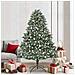 Albero di Natale artificiale con 300 LED Verde 210 cm - Foto miniatura 2