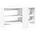 MobileTVAngolare Bianco 102 x 40,5 x 45 cm Legno multistrato - Foto miniatura 7
