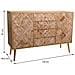Credenza In Legno Marrone 120x40,5x81h - Foto miniatura 8