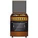 Cucina 4 fuochi a gas 60×60 Forno Elettrico Marrone L60EM - Foto miniatura 1