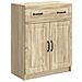Credenza Rovere Sonoma 66 x 34,5 x 87 cm Legno ingegnerizzato - Foto miniatura 1
