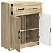Credenza Rovere Sonoma 66 x 34,5 x 87 cm Legno ingegnerizzato - Foto miniatura 3