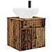 Set di Armadi da Bagno 4 pcs Legno antico 103,5 x 15,5 x 70 cm - Foto miniatura 5
