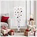 Albero di Natale artificiale Bianco 120 cm PVC e Acciaio - Foto miniatura 2