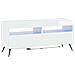 Mobile TV LED Bianco Lucido Legno ingegnerizzato - Foto miniatura 1