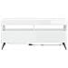 Mobile TV LED Bianco Lucido Legno ingegnerizzato - Foto miniatura 6