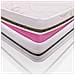 Materasso Singolo 90x195, alto 18 cm, Multionda - Memory, Gel Relaxa, Sfoderabile, Rivestimento Aloe Vera | Arcobaleno - Foto miniatura 4