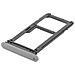 Slot Adattatore Scheda Nano Sim & Scheda Micro-sd Per Samsung Galaxy S7 - Grigio - Foto miniatura 3