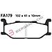 B1r R1217900 Pastiglie Yamaha T-max 500 Ant Fa179 - Foto miniatura 1