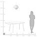 Lampadario Moderno Bianco Congo - Foto miniatura 17