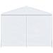 Gazebo Da Giardino 3x12 M Bianco - Foto miniatura 5