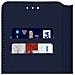 Custodia Samsung Galaxy S10 Portacarte Funzione Supporto Blu - Foto miniatura 2