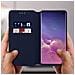 Custodia Samsung Galaxy S10 Portacarte Funzione Supporto Blu - Foto miniatura 5