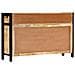 Credenza 120x35x76 Cm In Legno Massello Di Mango - Foto miniatura 5
