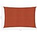 Vela Parasole 160 G / m Terracotta 5x7 M In Hdpe - Foto miniatura 6