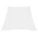 Parasole A Vela In Tela Oxford A Trapezio 3/4x3 M Bianco - Foto miniatura 1