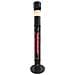 Stufa Radiante Da Esterno 1500w + Altoparlante + Luce Led - Patio Music - Foto miniatura 1