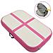 Tappetino Ginnastica Gonfiabile con Pompa 60x100x15 cm PVC Rosa - Foto miniatura 1