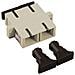 EA1006 SC / SC 1pezzo (i) Nero, Grigio adattatore di fibra ottica - Foto miniatura 1