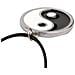 Collana Con Ciondolo Yin Yang Nero/bianco - Foto miniatura 8