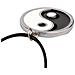 Collana Con Ciondolo Yin Yang Nero/bianco - Foto miniatura 4