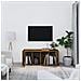 Mobile Tv Rovere Fumo 100x35x40 Cm In Legno Multistrato - Foto miniatura 3