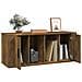 Mobile Tv Rovere Fumo 100x35x40 Cm In Legno Multistrato - Foto miniatura 4