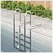 Scala Per Piscina 54x38x184,5 Cm Acciaio Inox 304 - Foto miniatura 1