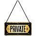Private Hanging Sign - Foto miniatura 1