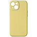 Cover Per Iphone 15 Fotocamera Protetta Soft-touch Serie Sweet Gialla - Foto miniatura 1