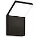 Applique Da Parete Contemporaneo Style Alluminio Nero Led 9w 3000k Ip54 - Foto miniatura 1