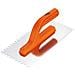 Cazzuola Con Denti, 270 X 125 Mm, Dente 6 X 6 X 6 Mm, Manico In Plastica - Foto miniatura 1