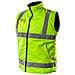 Gilet Da Lavoro, Reversibile, Riflettente Su Un Lato, Giallo, Taglia M / 50 - Foto miniatura 1