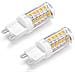 2 X Lampadina Led G9 4 W = 48 W Luce Calda 3000k Per Lampadario Applique - Foto miniatura 1