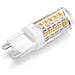 2 X Lampadina Led G9 4 W = 48 W Luce Calda 3000k Per Lampadario Applique - Foto miniatura 3