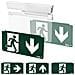 Luce Emergenza Led Permanente Segnaletica Bifacciale 3.6w - Foto miniatura 1