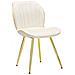 Sedia Paris Space Crema /gold Set 2 Pz Cm 46x58x77 - Foto miniatura 1