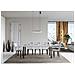 Tavolo Allungabile 90x160/264 Cm Everyday Premium Bianco Frassino Telaio Antracite - Foto miniatura 4