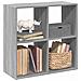 Libreria Divisorio Grigio Sonoma 69,5x29x69,5 Cm In Truciolato - Foto miniatura 1