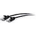 Cavo Patch Di Rete Ethernet Sottile Cat6a Antigroviglio Non Schermato (utp) Da 06 M - Nero - Foto miniatura 1