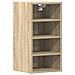 Mobile Pensile Rovere Sonoma 30x29,5x60 Cm In Legno Multistrato - Foto miniatura 2