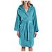 Accappatoio Con Cappuccio Spugnissima Minorca In Cotone Colore Turchese Misura S - Foto miniatura 1
