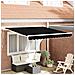 Tenda Retrattile Automatica  Nera 300x250 cm, Tessuto di Riscambio per Tenda  per Telaio 3x2.5 m Nera - Foto miniatura 2