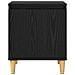 comodino rovere nero rovere nero legno ingegnerizzato - Foto miniatura 6