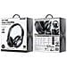 Cuffie Audio Senza Fili Bluetooth Modello M11 Anc / Hifi 40mm / Pieghevole, Nero - Foto miniatura 2