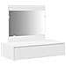 Tavolo trucco a parete Bianco 83x40x70 cm - Foto miniatura 1