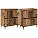 Sideboards 2 pcs Legno vecchio 120 x 35 x 70 cm - Foto miniatura 1